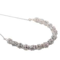 sparkly bridal necklace