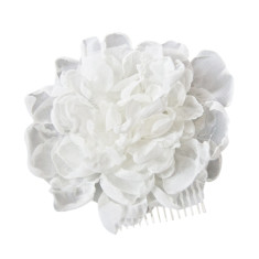 chiffon hair flower