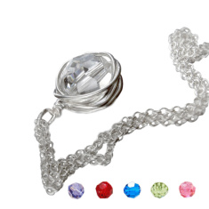 Bridesmaid Crystal Pendant