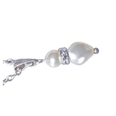 pearl bridal pendant