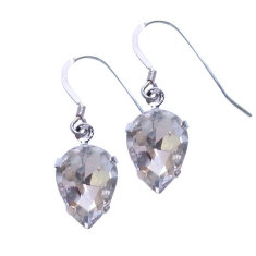 crystal bridal earrings